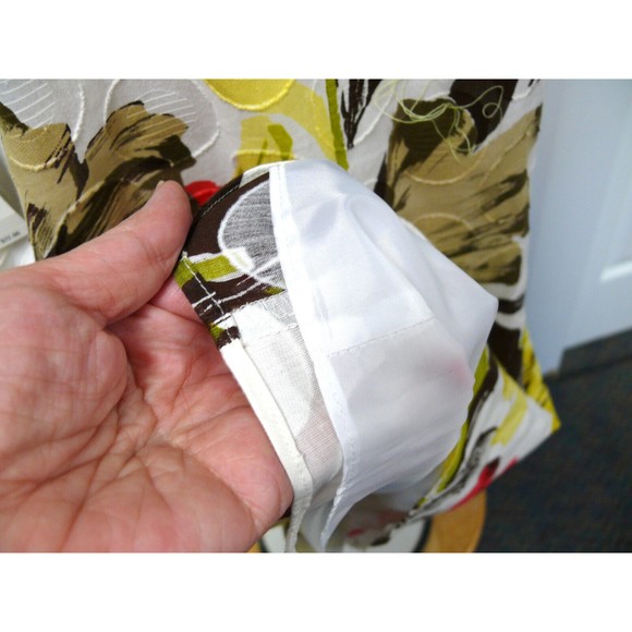 NWT Directions Belk Halter Top cotton lined floral sheath Dress Size 6 MSRP $72 - Picture 6 of 7